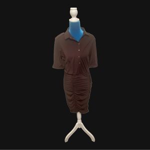 Venus fitted 🌟dress brown Womens size 8